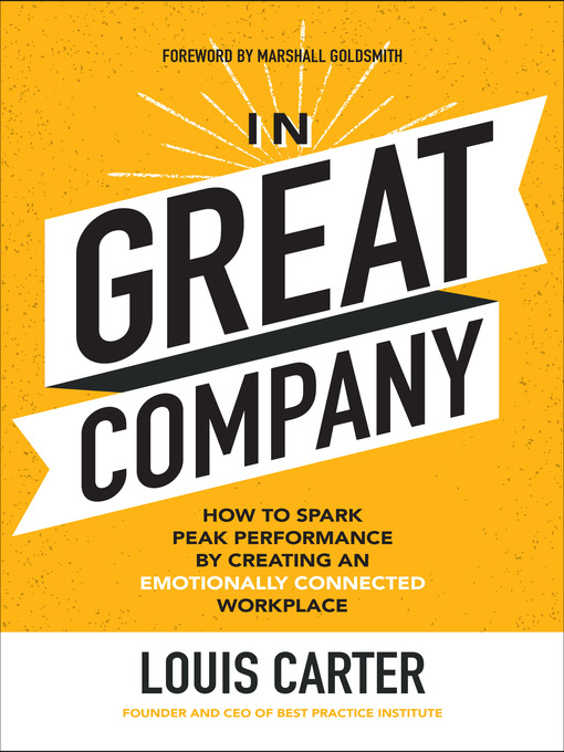 Title details for In Great Company by Louis Carter - Available